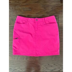 NEW Patagonia Rock Craft Skirt Hot Pink Size 10